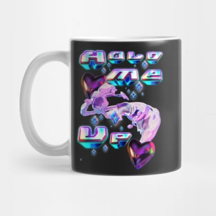 Hold me up y2k vaporwave vibe Mug